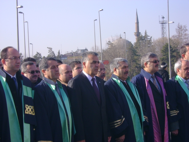 TARIM ÖĞRETİMİNİN BAŞLAMASININ 165. YILI NEDENİYLE ATATÜRK ANITINA ÇELENK KOYDUK