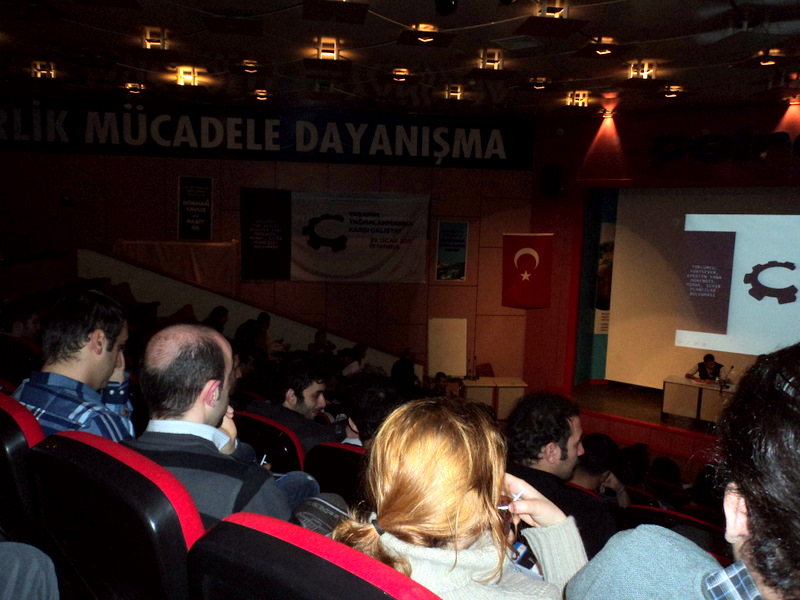 YAŞAMIN YAĞMALANMASINA KARŞI ÇALIŞTAY