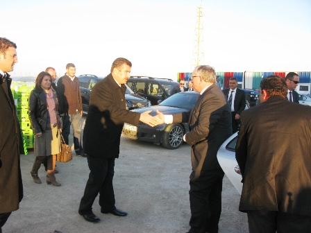 HOLLANDA BÜYÜKELÇİSİ VE TARIM MÜŞAVİRİ İLE GÖRÜŞME