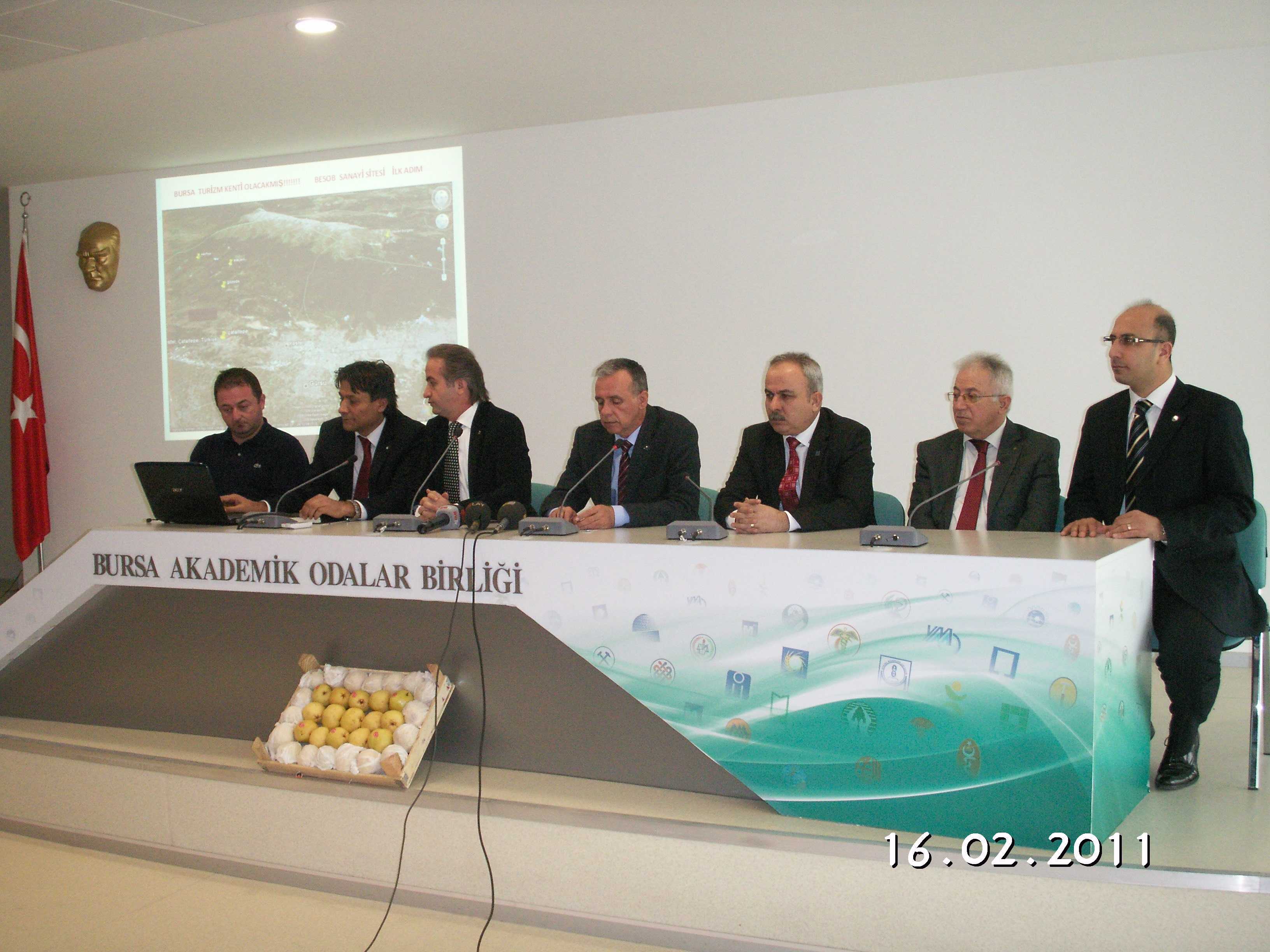 BESOB SANAYİ SİTESİ İLE İLGİLİ BASIN AÇIKLAMASI YAPILDI