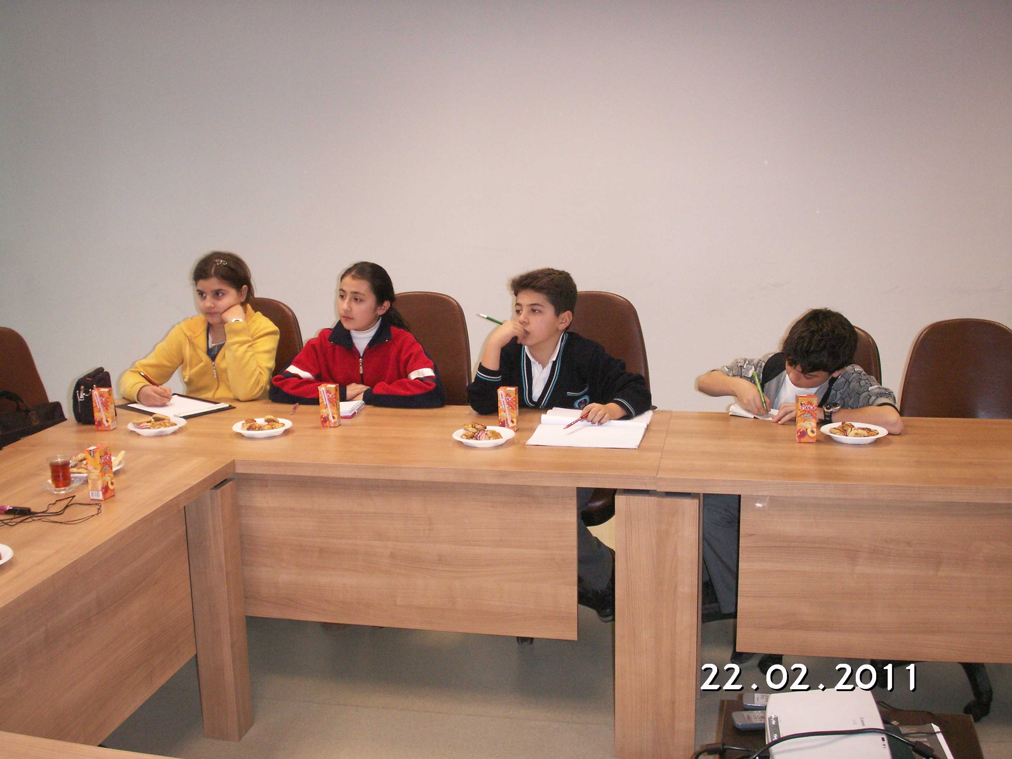 NİLÜFER KOÇ İLKÖĞRETİM OKULU ÖĞRENCİLERİ ŞUBEMİZİ ZİYARET ETTİ