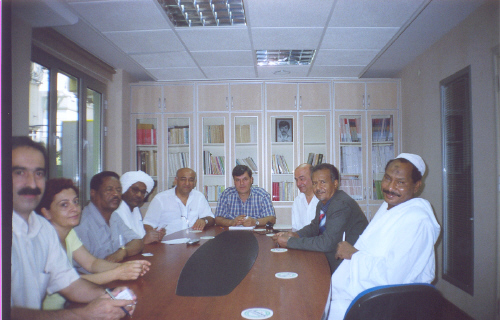 SUDANLI MESLEKTAŞLARIMIZ ŞUBEMİZİ ZİYARET ETTİLER