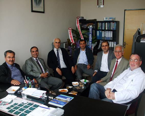 ADÜ ZİRAAT FAKÜLTESİ DEKANI`NA ZİYARET