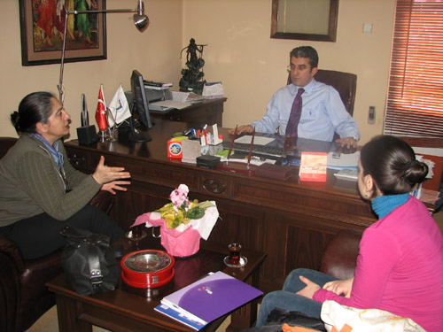 UÇAN SÜPÜRGE KADIN KURULUŞU’NDAN ODA’MIZA ZİYARET