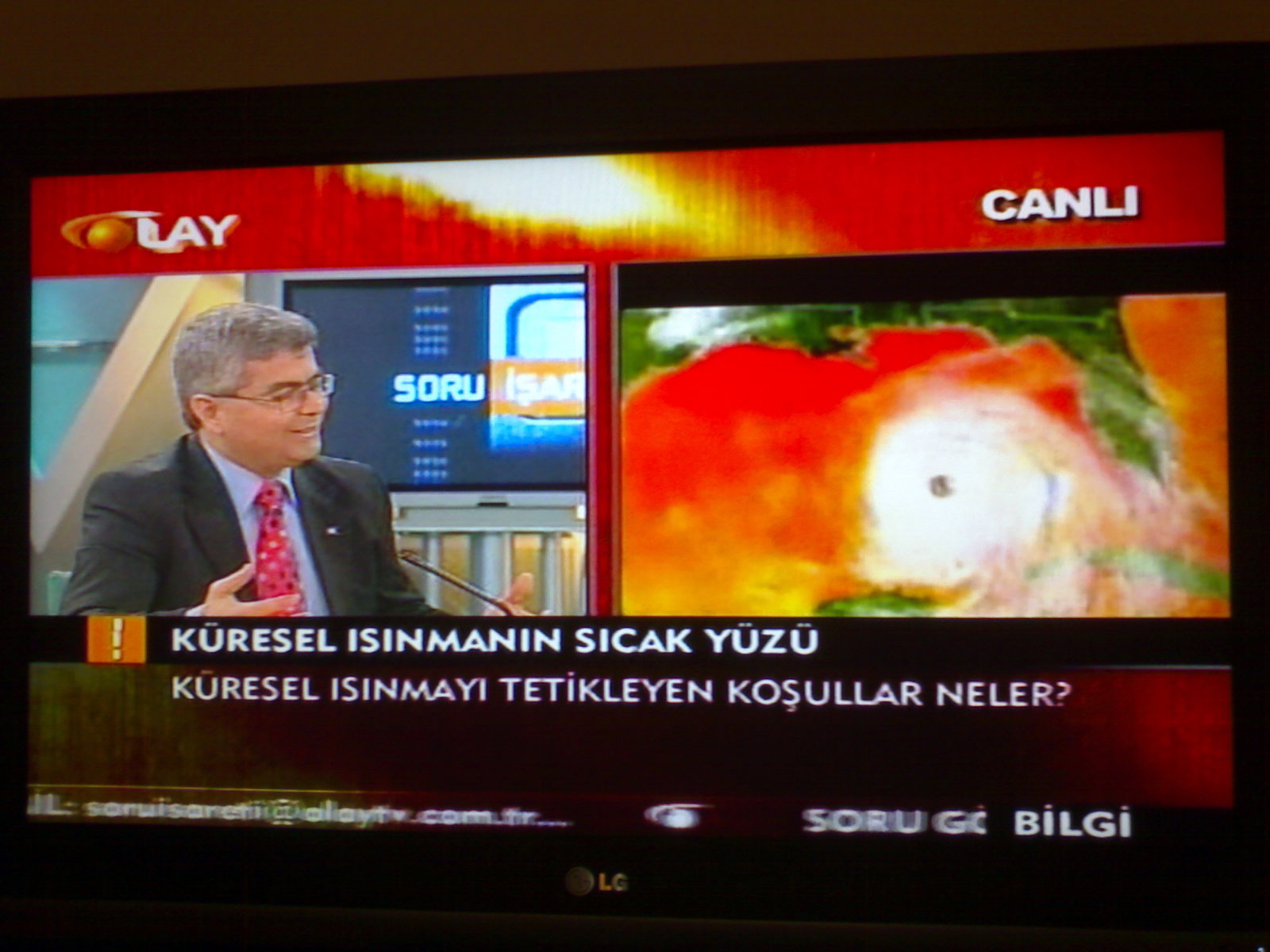 OLAY TV “SORU İŞARETİ” PROGRAMI-KÜRESEL ISINMA