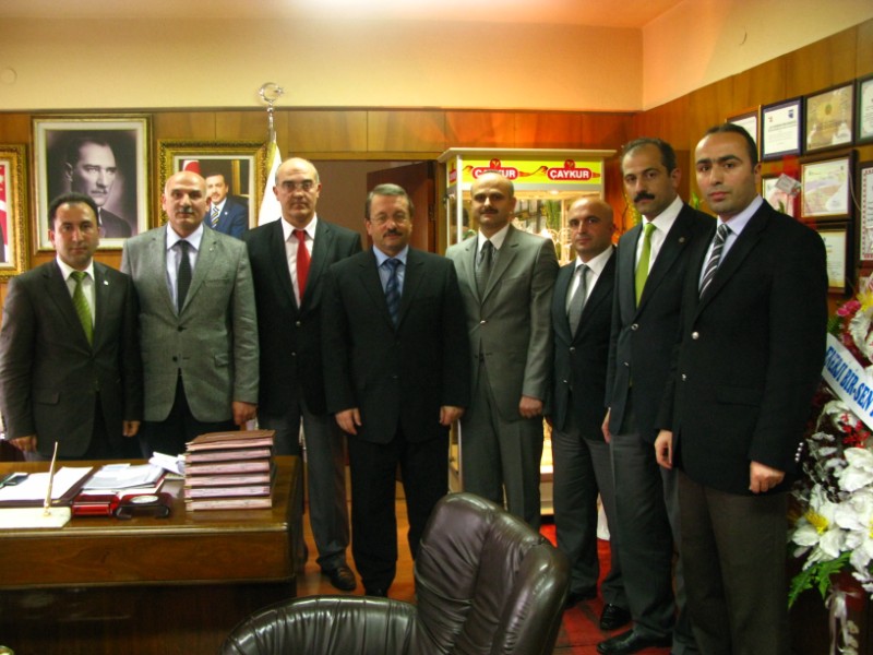 ÇAYKUR GENEL MÜDÜRÜNÜ ZİYARET ETTİK