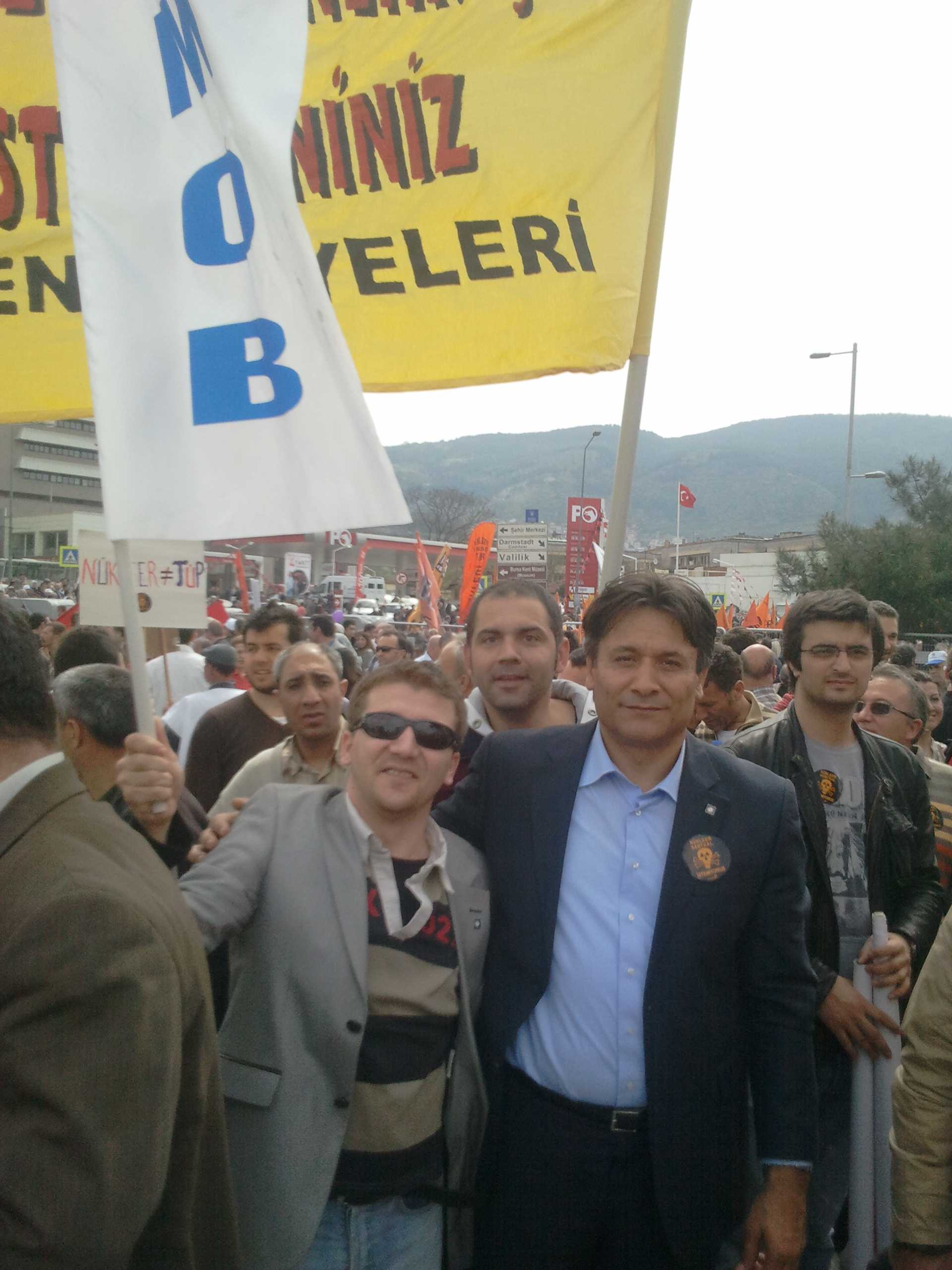 1 MAYIS KUTLAMALARINA KATILDIK
