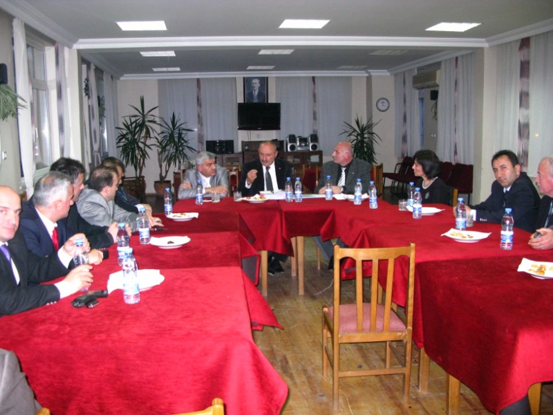 MHP`DEN ŞUBEMİZE ZİYARET