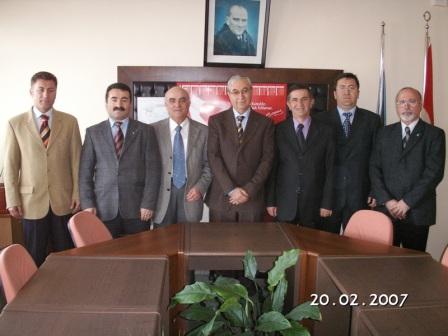 ULUDAĞ ÜNİVERSİTESİ ZİRAAT FAKÜLTESİ DEKANI ZİYARET EDİLDİ