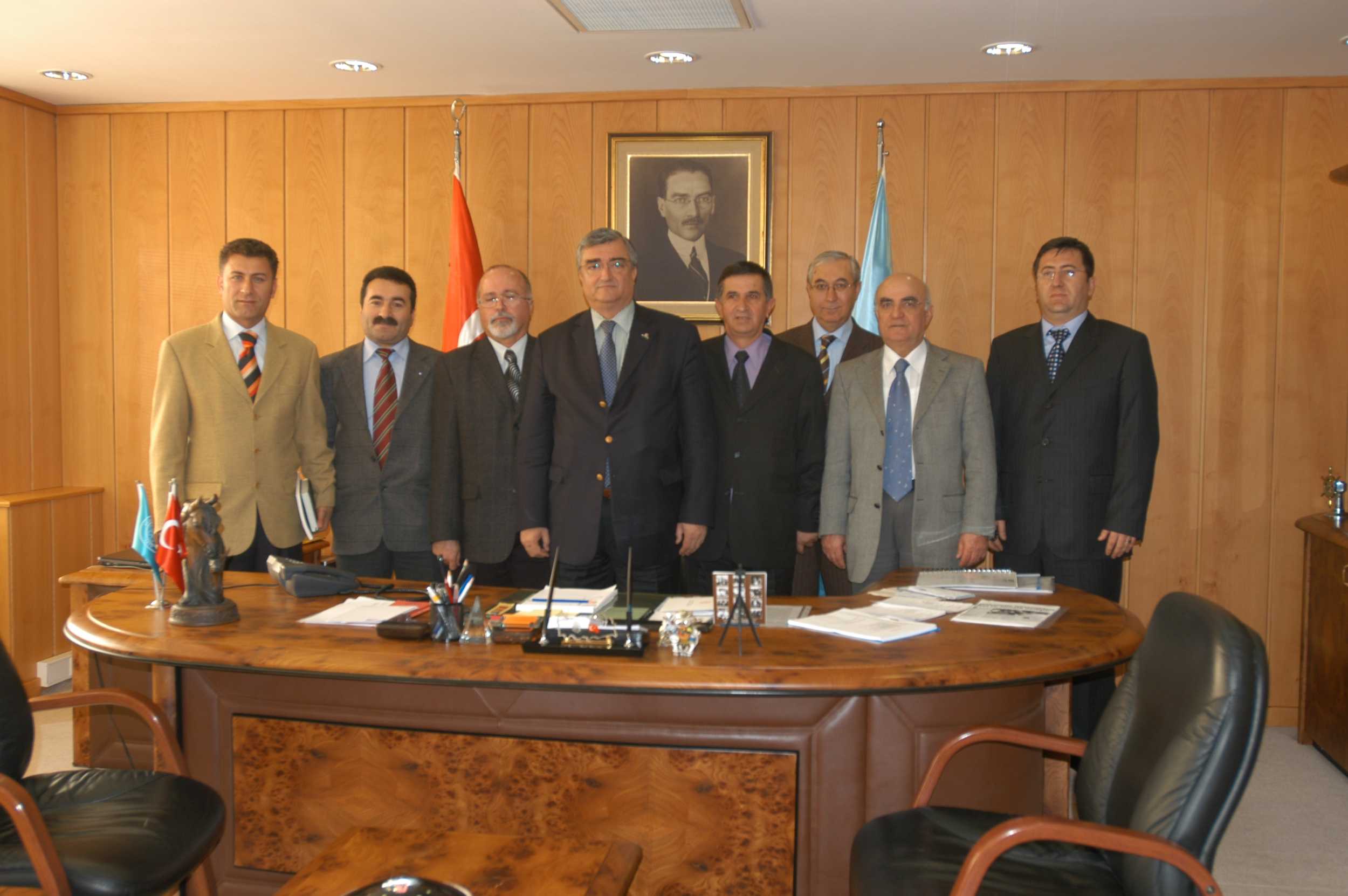 ULUDAĞ ÜNİVERSİTESİ REKTÖRÜ ZİYARET EDİLDİ