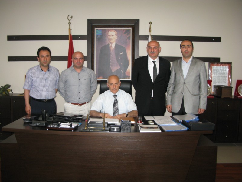 RİZE ÜNİVERSİTESİ REKTÖRÜNE ZİYARET