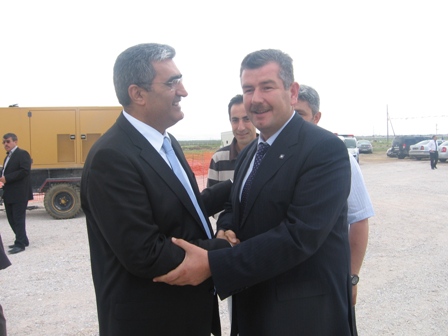 PANAGRO ET-SÜT ENTEGRE GIDA KOMPLEKSİ TEMEL ATMA TÖRENİ 