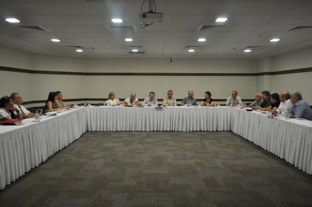 İZMİR İL GENEL MECLİSİ CHP GRUP YÖNETİMİ -İZMİR İKK TOPLANTISI 13.07.2011