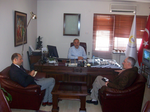 ABD TARIM MÜSTEŞARI ODA`MIZI ZİYARET ETTİ