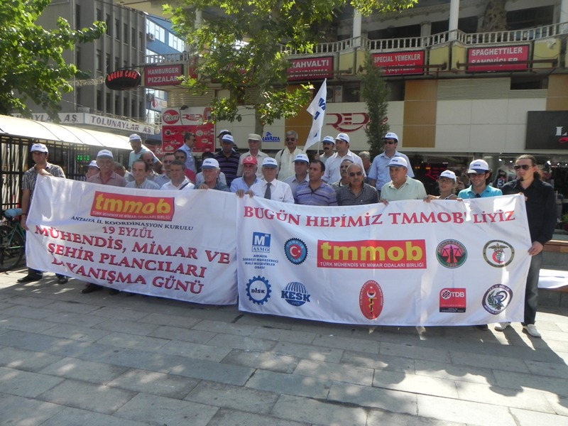 BASIN AÇIKLAMASI: "BUGÜN HEPİMİZ TMMOB`LİYİZ" ÜLKEMİZE, HALKIMIZA, MESLEĞİMİZE VE ÖRGÜTÜMÜZE SAHİP ÇIKIYORUZ