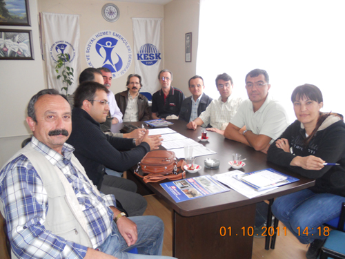 8 EKİM ANKARA MİTİNGİ HAZIRLIK TOPLANTISI