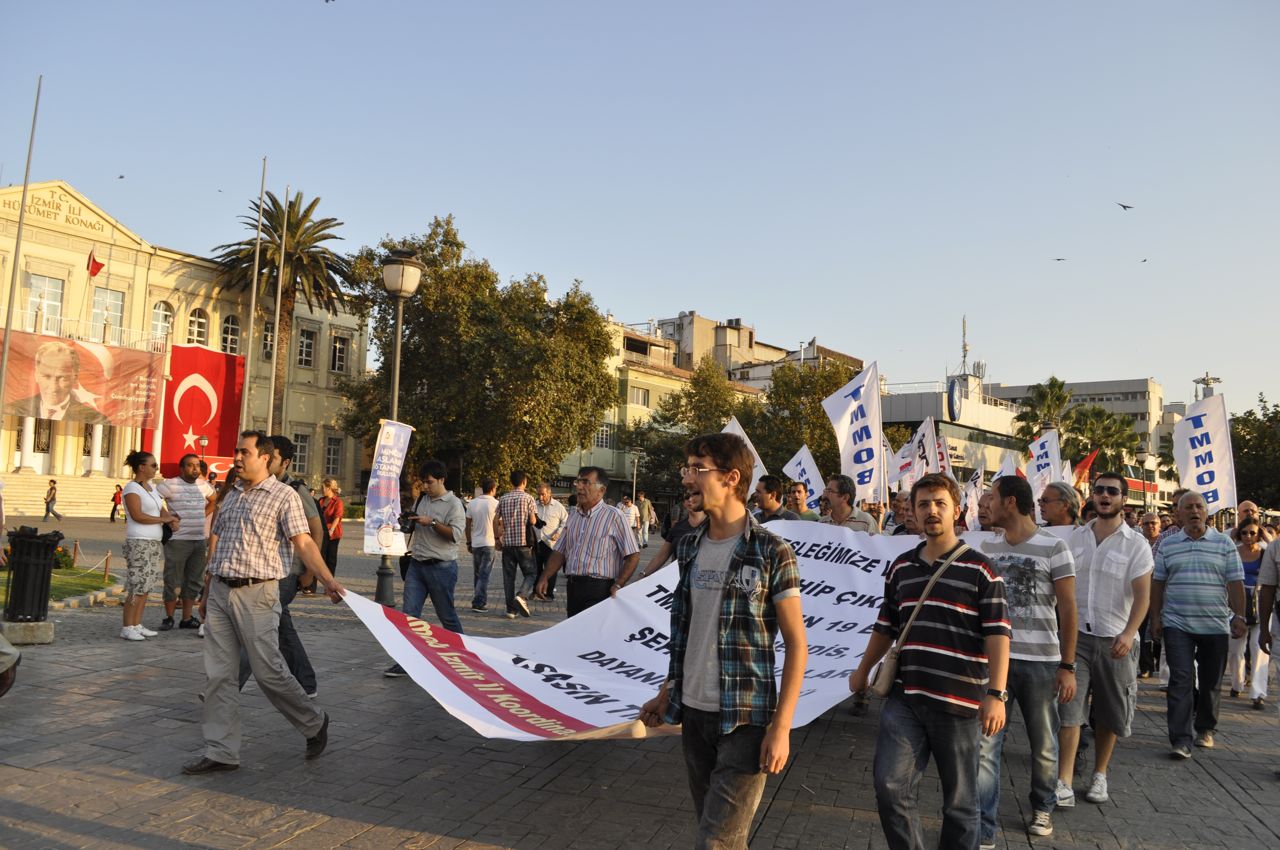 MÜH.MİMAR ŞP. DAYANIŞMA GÜNÜ BASIN AÇIKLAMASI 19.09.2011