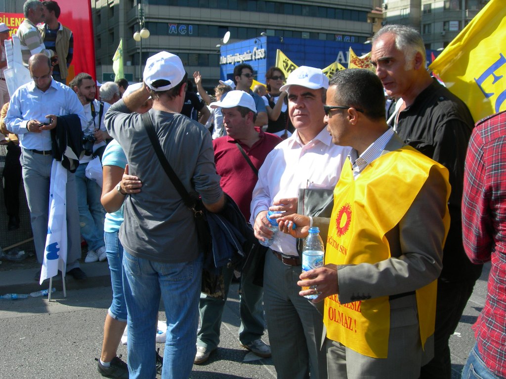 TMMOB-DİSK-KESK-TTB MİTİNGİ ANKARA 08.10.2011