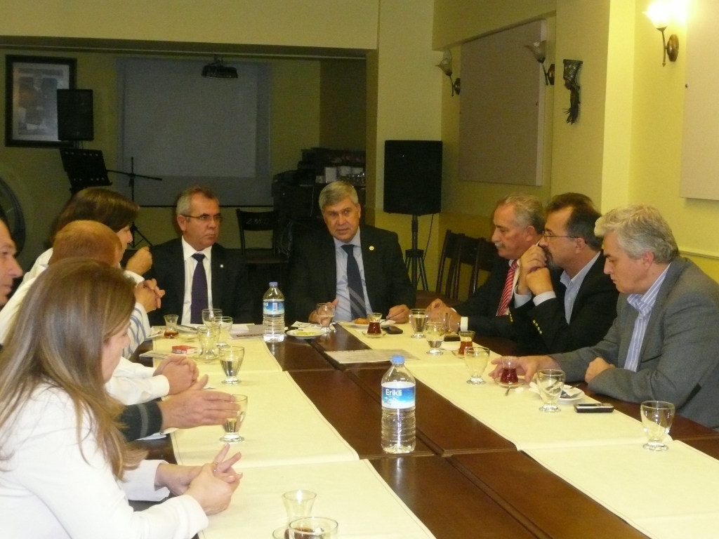 İZMİR MİLLETVEKİLİ MEHMET ALİ SUSAM İKKYI ZİYARET ETTİ 14.10.2011