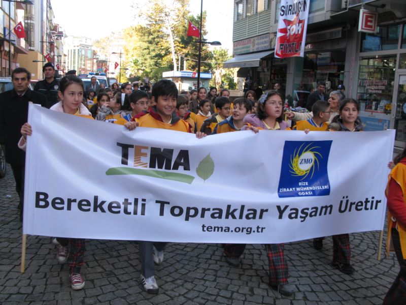 EROZYONLA MÜCADELE HAFTASI ETKİNLİKLERİNE KATILDIK