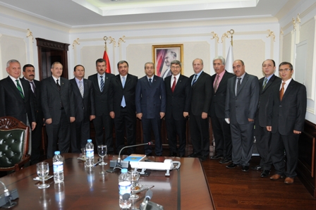 UHK’DEN GIDA, TARIM VE HAYVANCILIK BAKANI M. MEHDİ EKER’ E ZİYARET