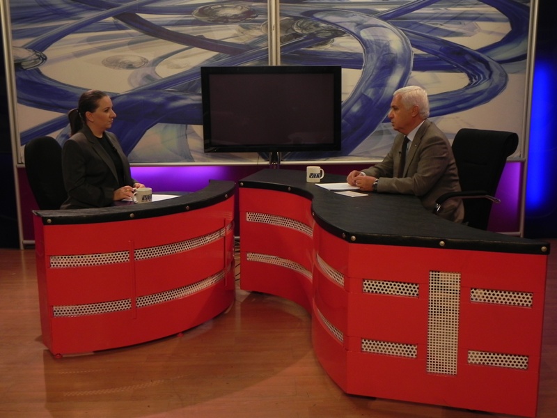ŞUBE BAŞKANIMIZ VAHAP TUNCER VTV TELEVİZYONUNDA YAYINLANAN KENT VE YAŞAM PROGRAMINA KATILDI