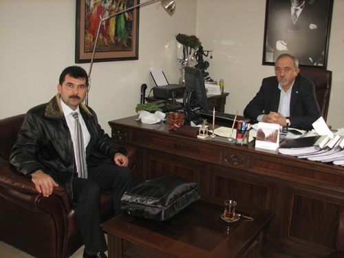KİLİS İL TEMSİLCİMİZDEN ODA BAŞKANIMIZA ZİYARET