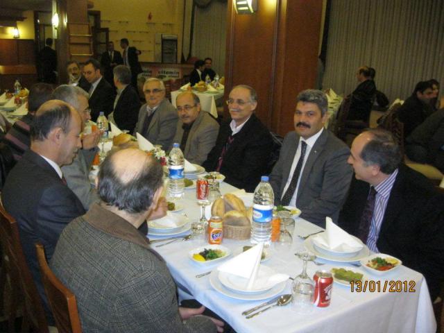 MESLEKTAŞIMIZ İÇİN EMEKLİLİK YEMEĞİ