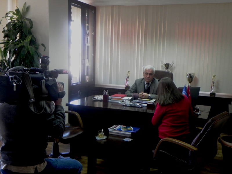 ŞUBE BAŞKANIMIZDAN ANTALYA VİP TV`YE AÇIKLAMA