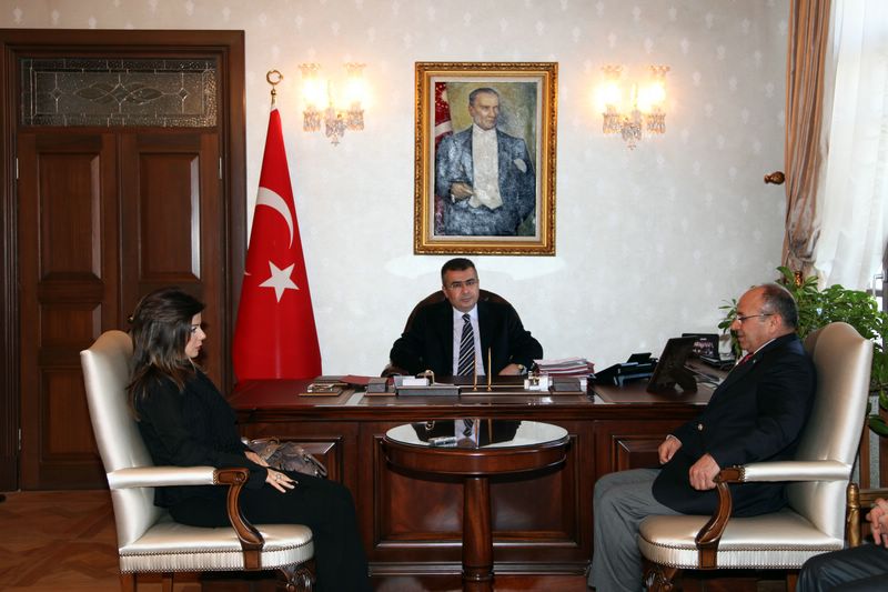 HATAY VALİSİ M. CELALETTİN LEKESİZ`İ ZİYARET ETTİK