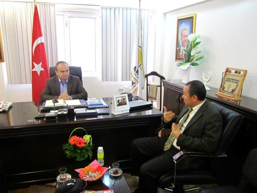 AKP İL ÖRGÜTÜNE ZİYARET