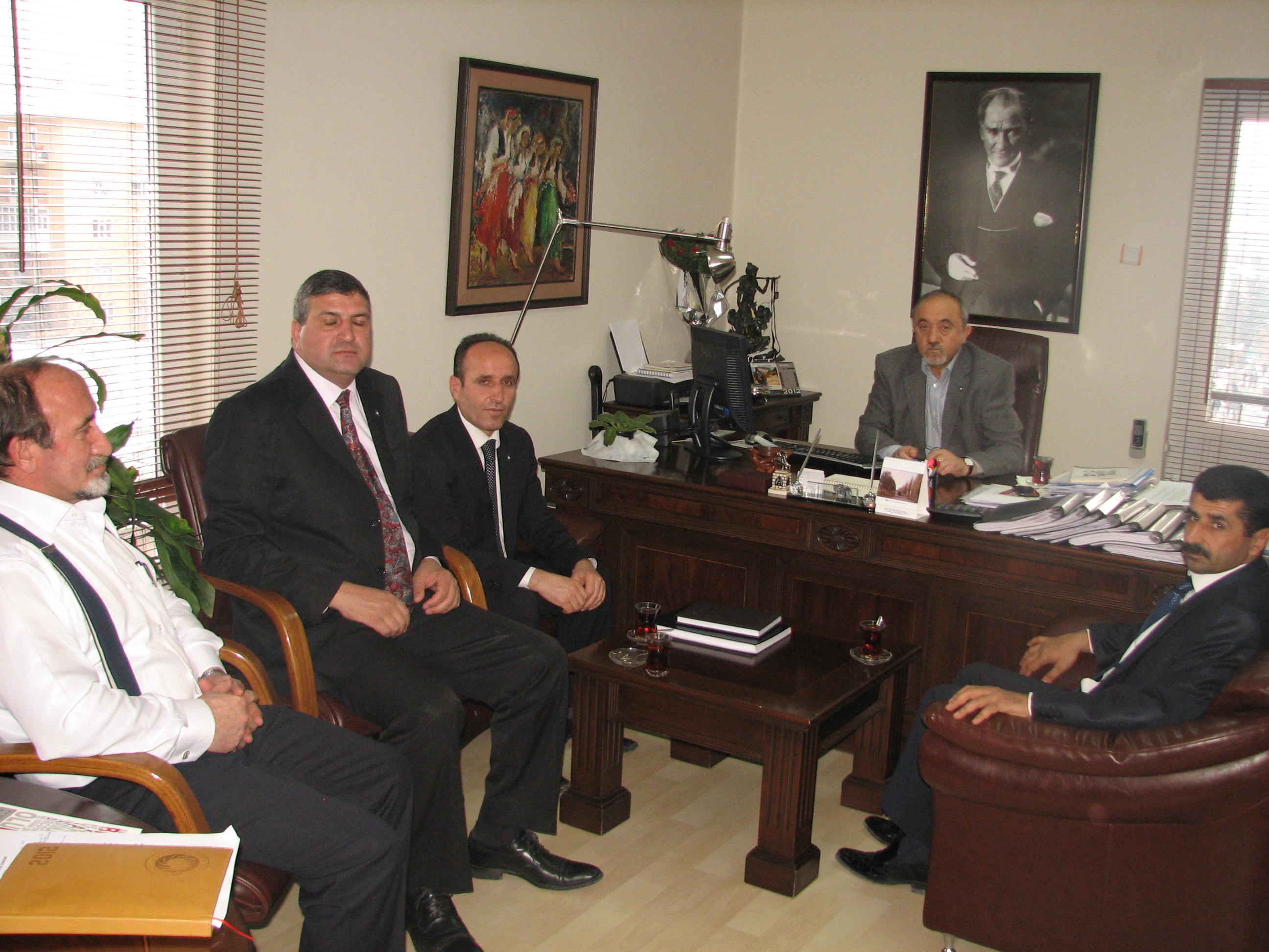 AKSARAY İL TEMSİLCİMİZDEN GENEL BAŞKANIMIZA ZİYARET