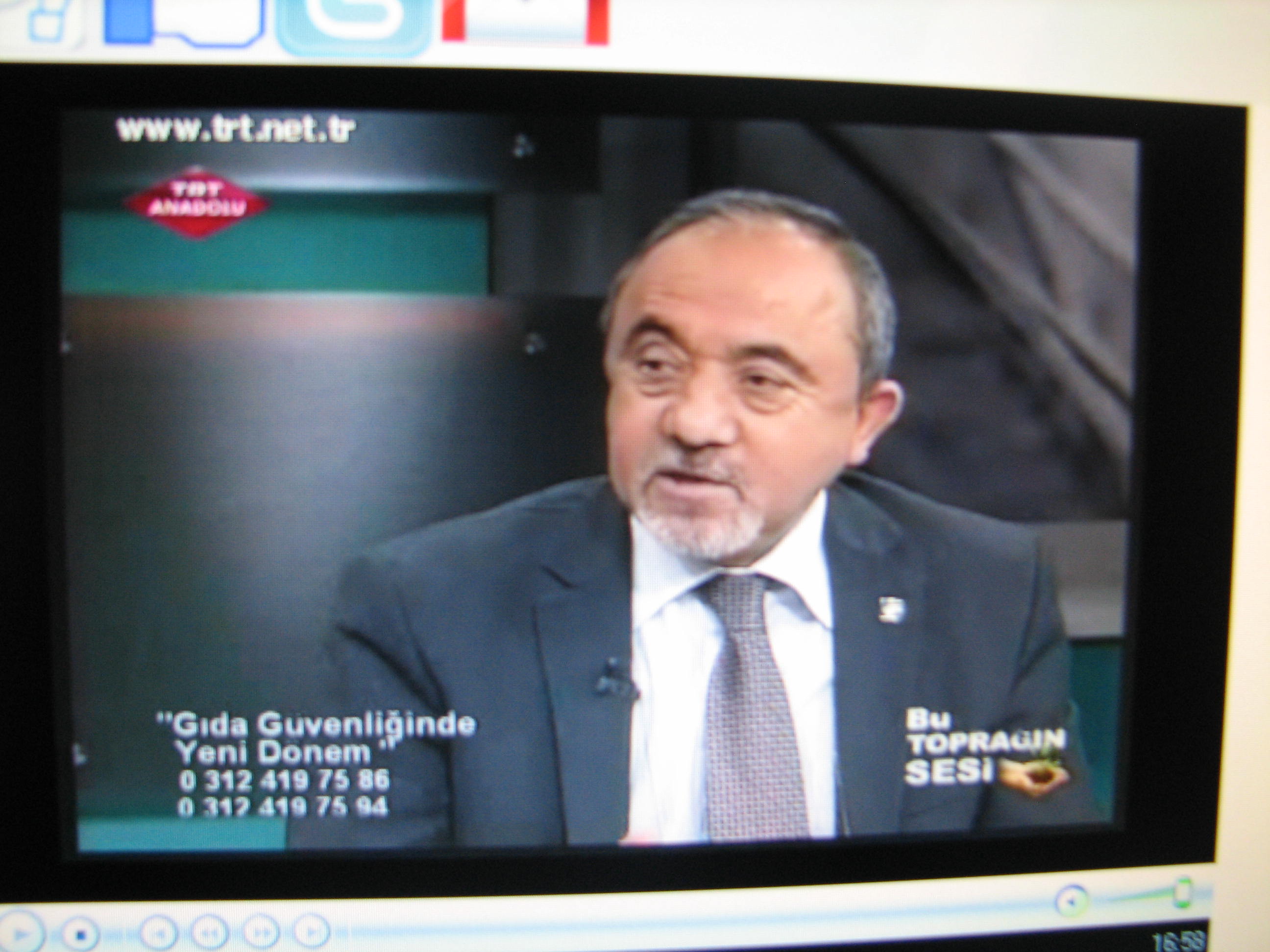 TRT ANADOLU "BU TOPRAĞIN SESİ" PROGRAMI - GIDA GÜVENLİĞİ UYGULAMALARI