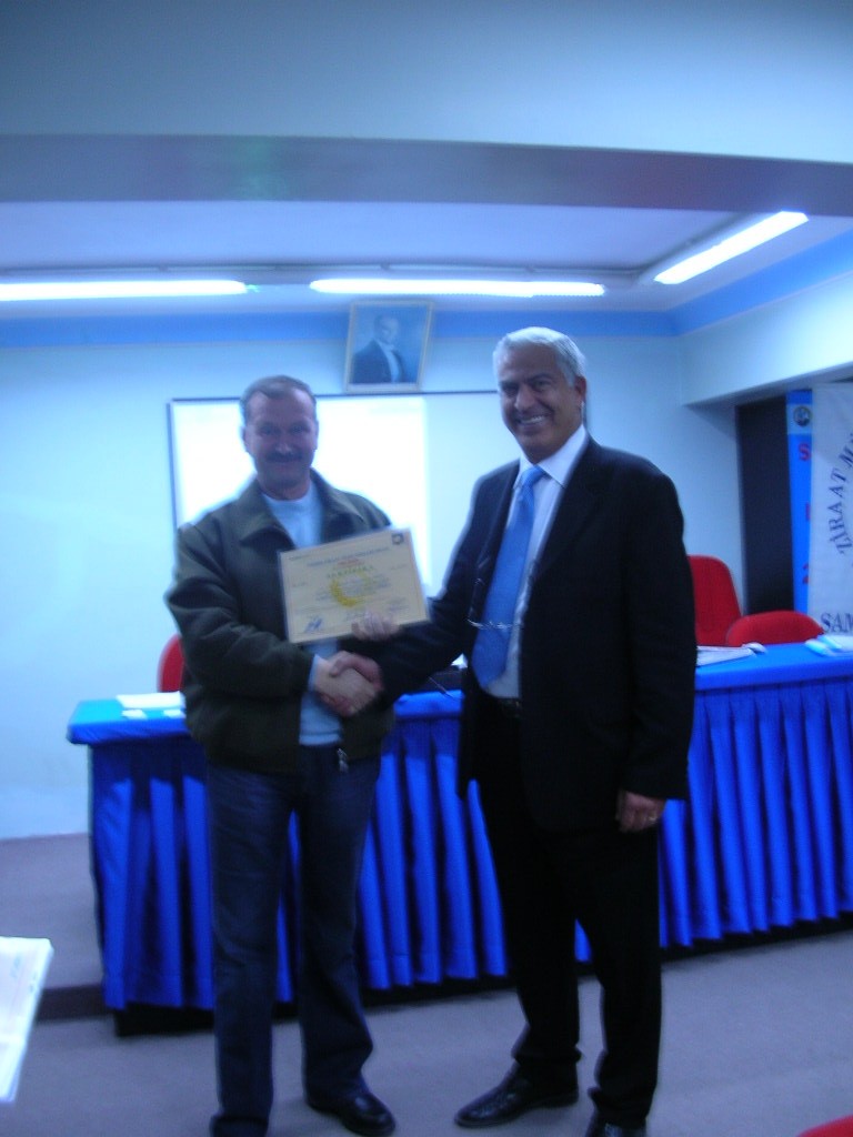 ŞUBEMİZCE 10-11 MART 2007 TARİHLERİNDE EUREPGAP MEYVE VE SEBZE GENEL EĞİTİMİ DÜZENLENDİ