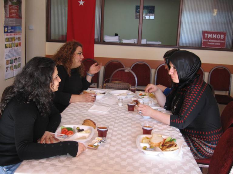 TRABZON ŞUBE BAYAN ÜYELERİMİZLE KAHVALTI