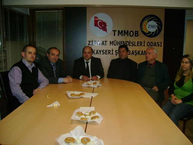 JEOLOJİ MÜHENDİSLERİ ODASINDAN ŞUBEMİZE ZİYARET