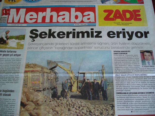 ŞEKERİMİZ ERİYOR