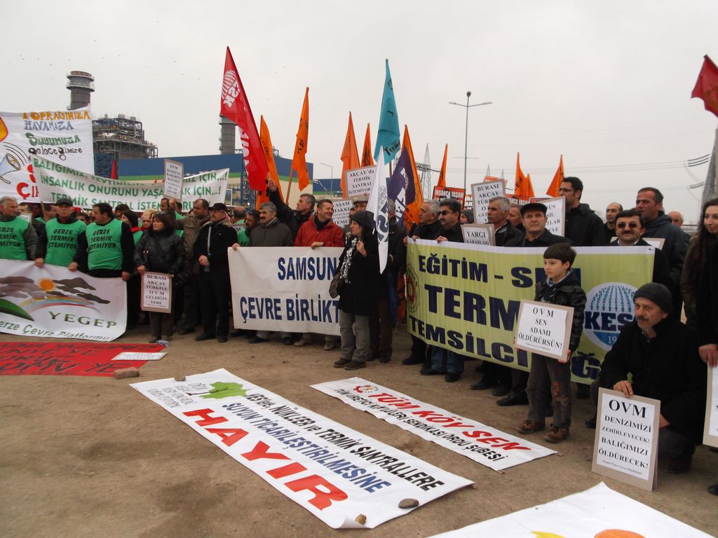 MİTİNGE KATILDIK
