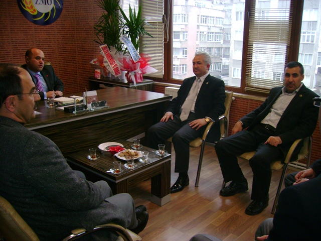 KAYSERİ SERBEST MUHASEBECİ VE MALİ MÜŞAVİRLER ODASINDAN ŞUBEMİZE ZİYARET