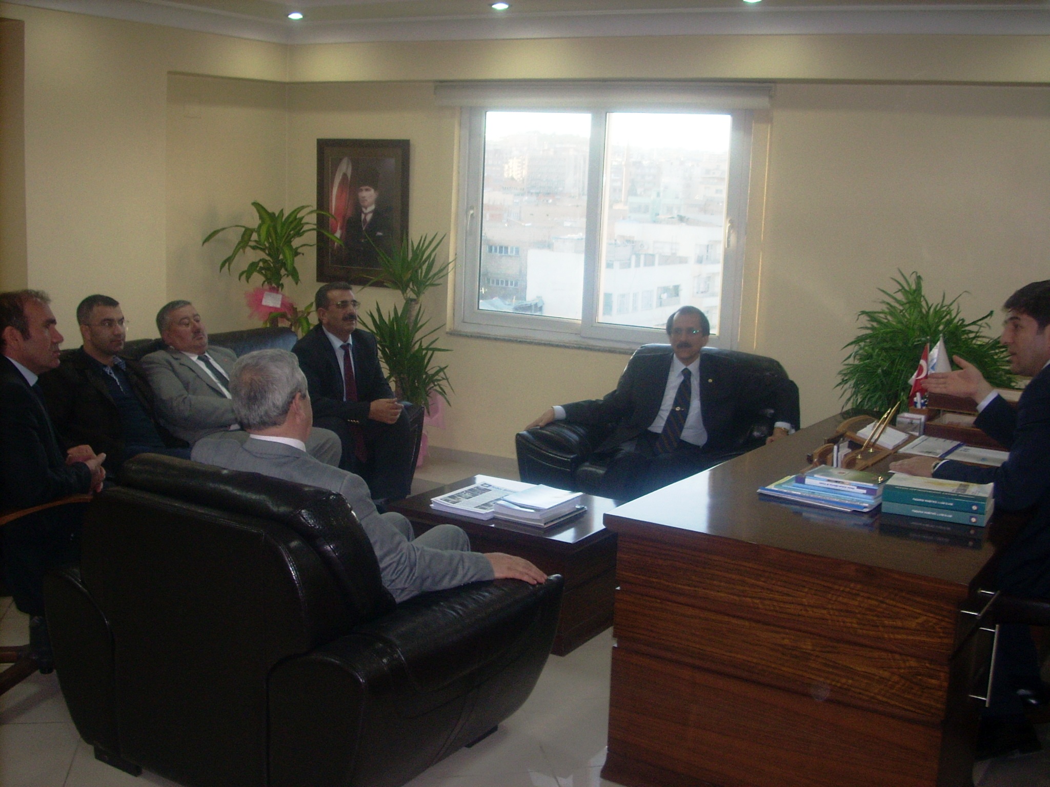 ŞANLIURFA CHP YÖNETİMİ ŞUBEMİZİ ZİYARET ETTİ