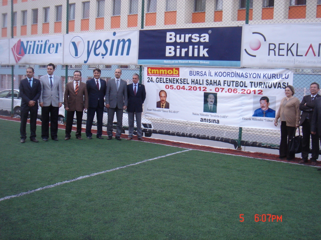 TMMOB BURSA İKK FUTBOL TURNUVASI AÇILIŞI VE İLK MAÇLARI  YAPILDI