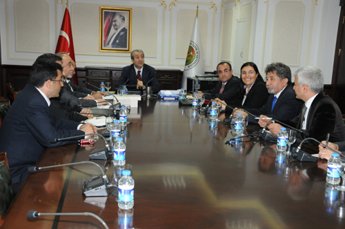 GIDA, TARIM VE HAYVANCILIK BAKANI`NA ZİYARET