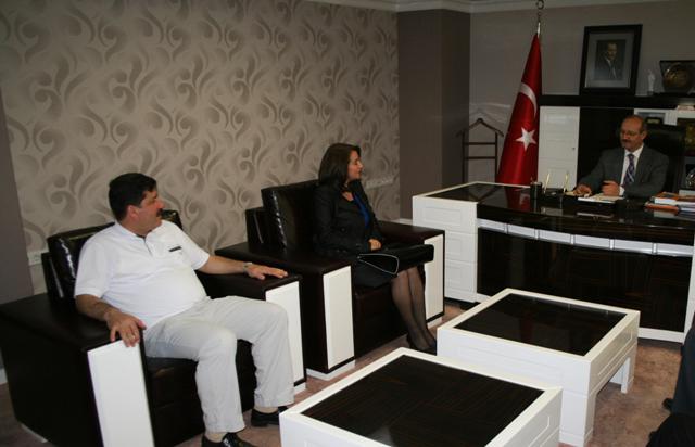 AKP VE MHP İL BAŞKANLARINA KUTLAMA ZİYARETİ