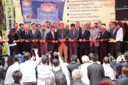 SELVA GIDA’NIN YENİ MAKARNA HATTI AÇILIŞI