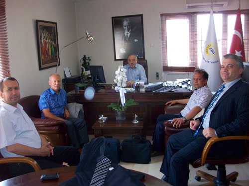 TARIM MAKİNALARI BÖLÜMÜ ÖĞRETİM ÜYELERİNDEN ODAMIZA ZİYARET