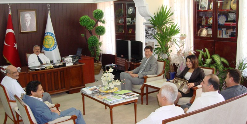 HARRAN ÜNİVERSİTESİ REKTÖRÜNE ZİYARET
