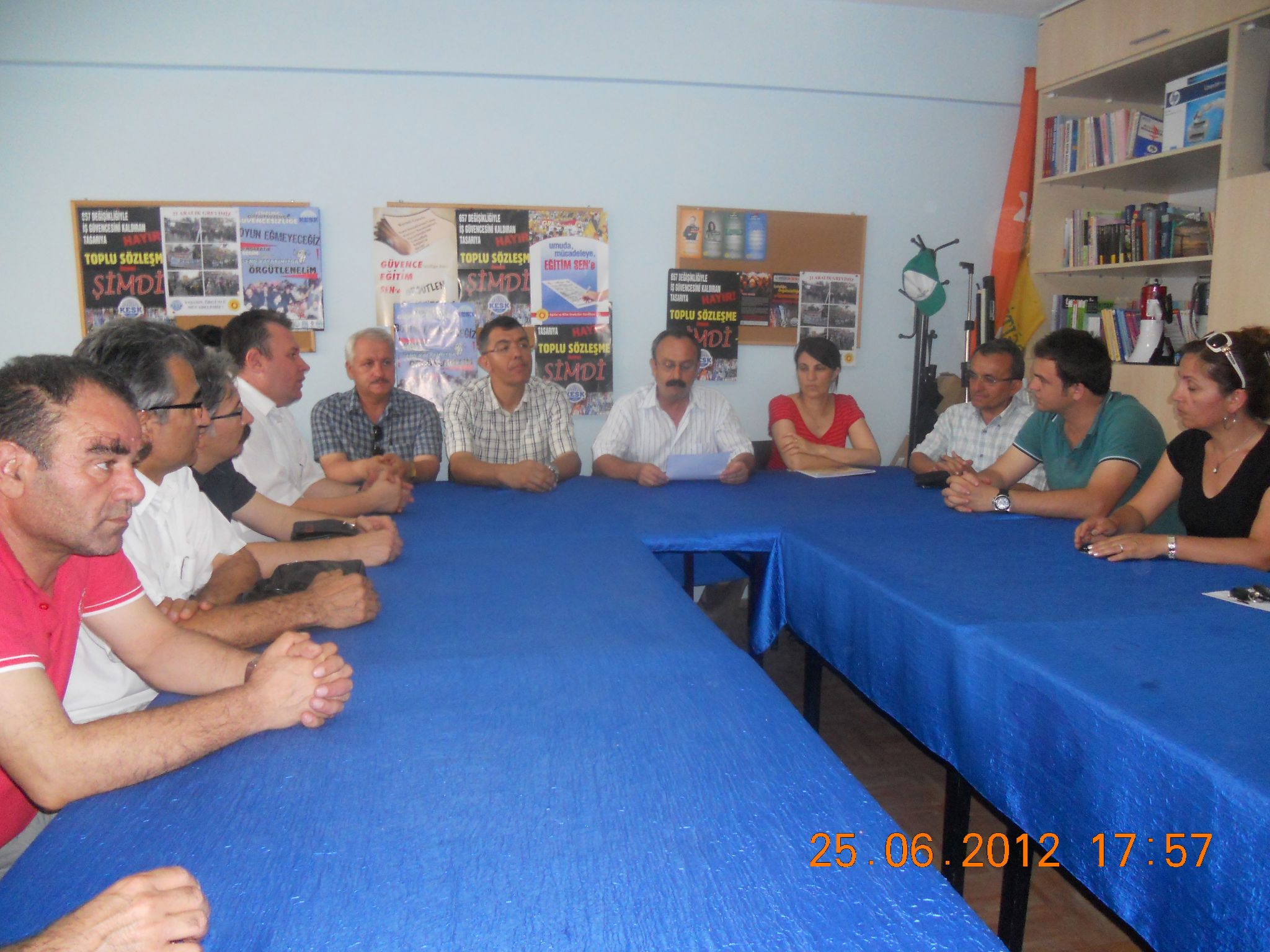 KIRKLARELİ`DE BASIN AÇIKLAMASINA DESTEK VERDİK