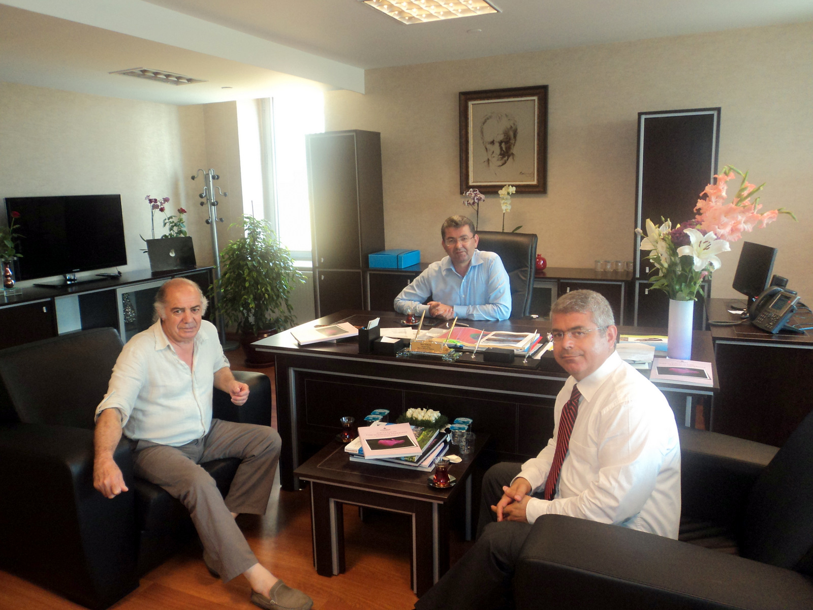 AVRUPA YAKASI PARK BAHÇELER MÜDÜRLÜĞÜNE ZİYARET