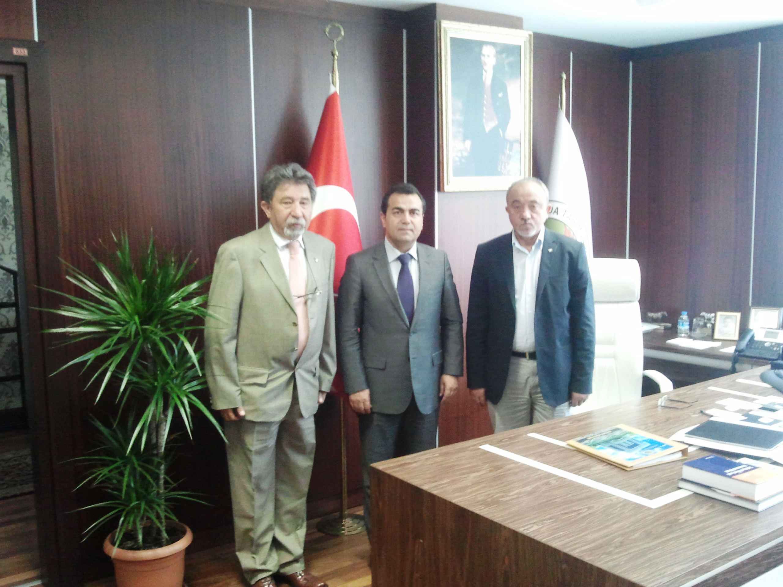GIDA VE KONTROL GENEL MÜDÜRÜ`NE ZİYARET