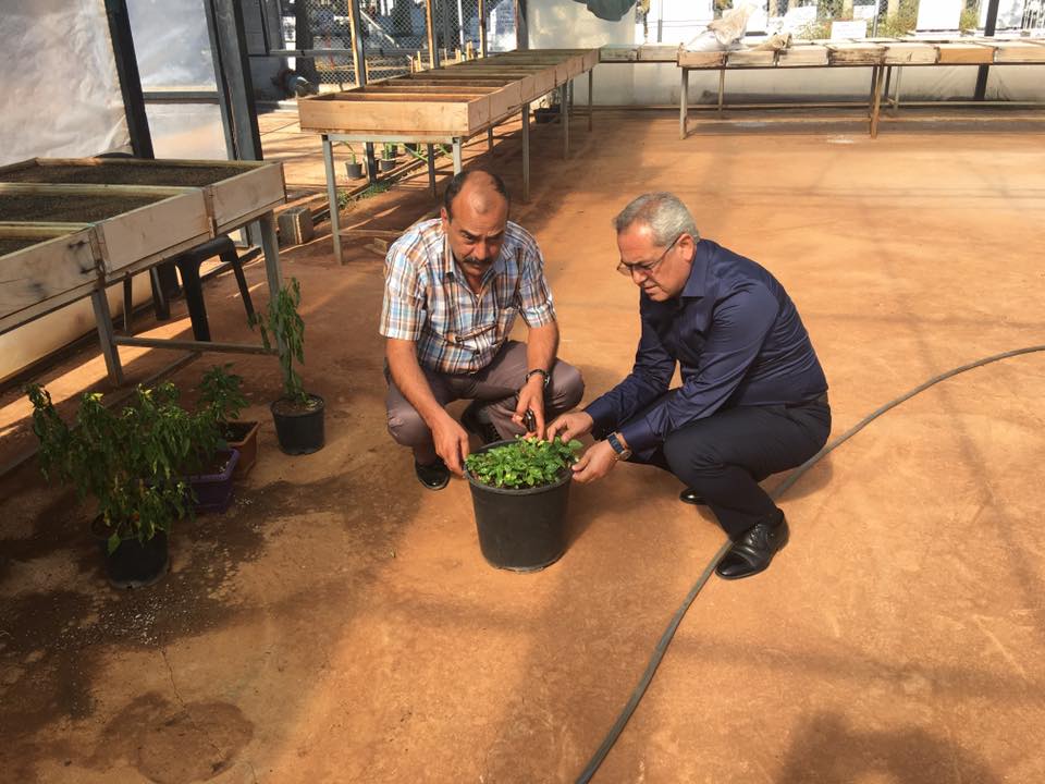 TOROSLAR BELEDİYESİ PARK BAHÇELER MÜDÜRLÜĞÜNÜ ZİYARET.